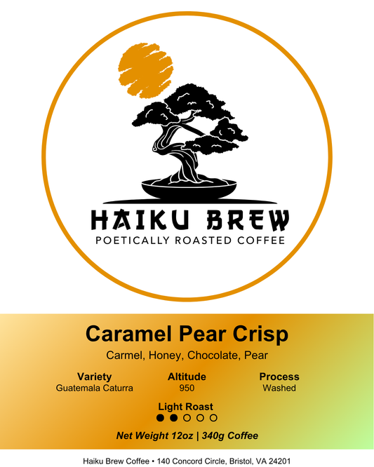 Caramel Pear Crisp - Haiku Brew