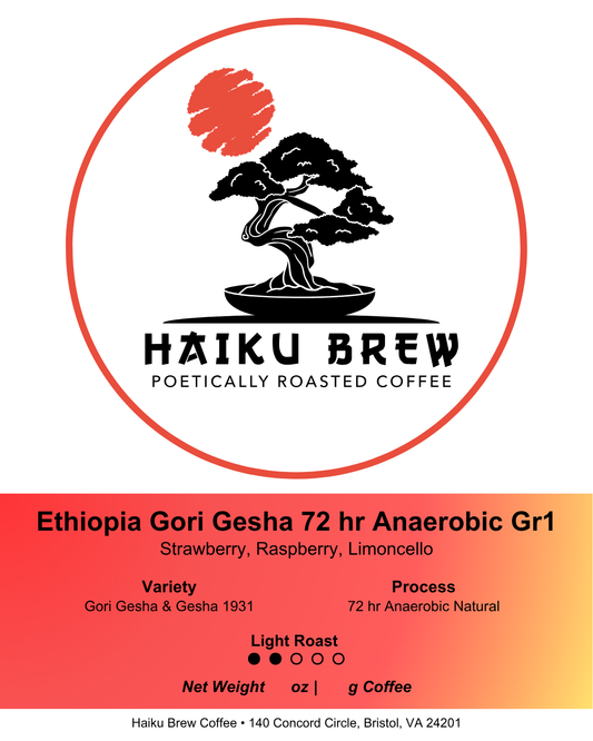 Ethiopia Gori Gesha 72 hr Anaerobic Natural Gr1
