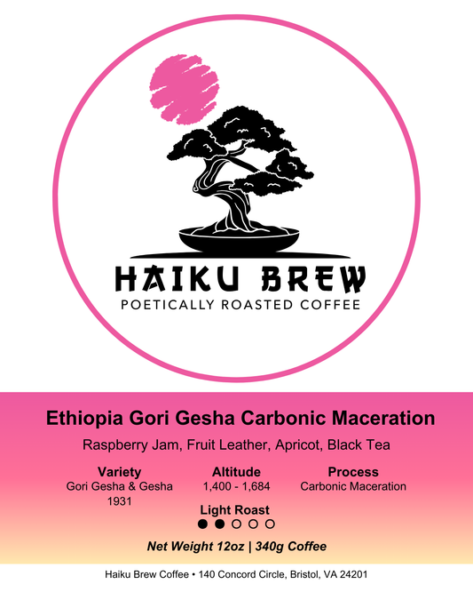 Ethiopia Gori Gesha Carbonic Maceration - Haiku Brew