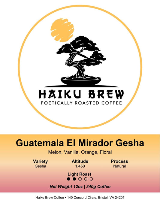 Guatemala El Mirador Gesha image 1