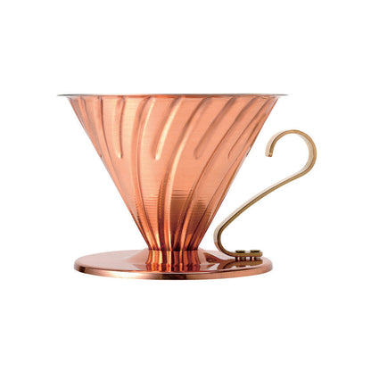 V60 Copper Coffee Dripper 02 - Haiku Brew
