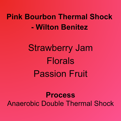 Wilton Benitez Double Thermal Shock Pink Bourbon