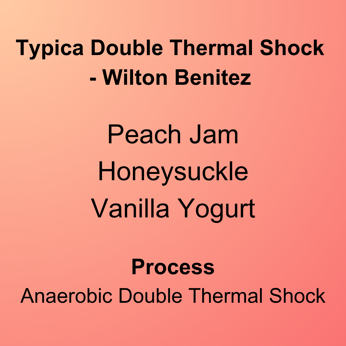 Typica Double Thermal Shock - Wilton Benitez