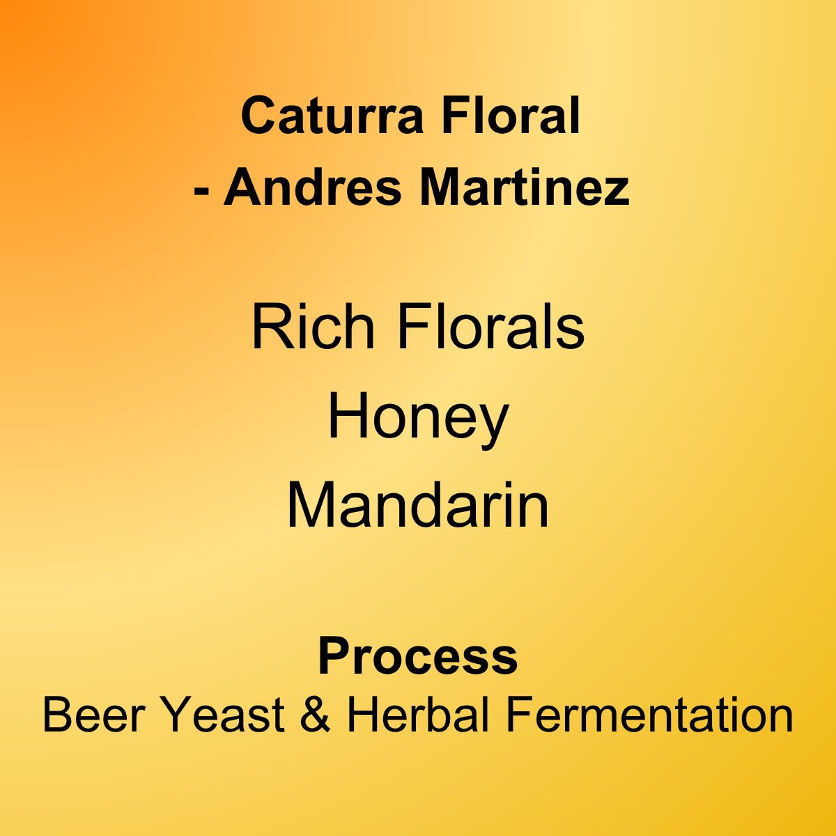 Caturra Floral by Andres Martinez