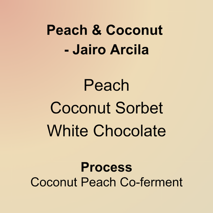 Peach & Coconut- Jairo Arcila