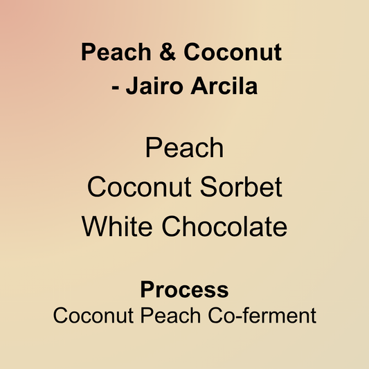 Peach & Coconut- Jairo Arcila