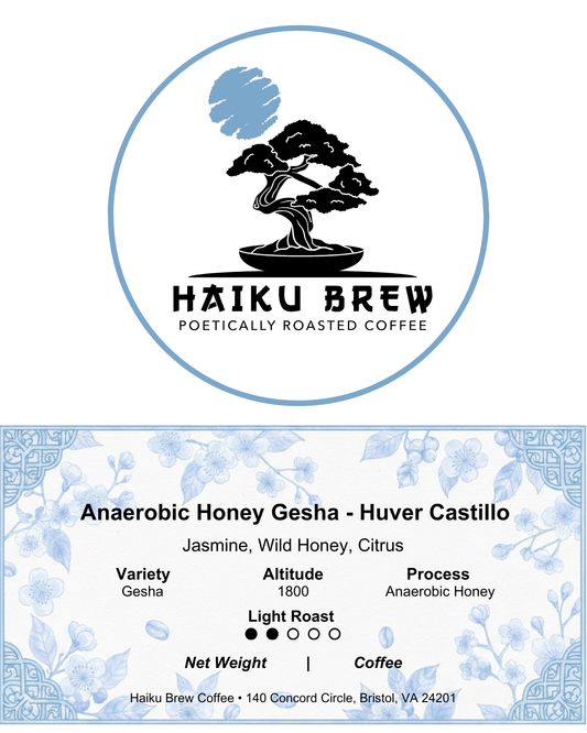 Anaerobic Honey Gesha by Huver Castillo