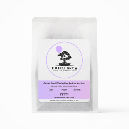 Geisha Semi Washed by Andres Martinez