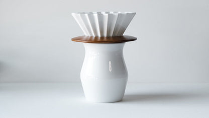 ORIGAMI Dripper Wooden Holder - Haiku Brew