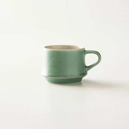 ORIGAMI Flare Coffee Cup with Saucer - 7oz - Haiku Brew