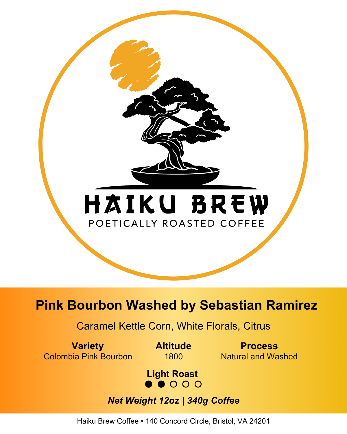 Sebastian Ramirez Pink Bourbon Washed - Haiku Brew