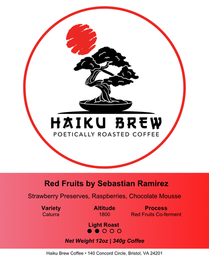 Red Fruits by Sebastian Ramirez - Haiku Brew