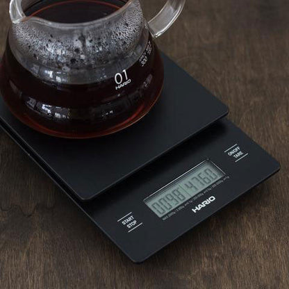 Hario V60 Drip Scale and Timer - Black - Haiku Brew