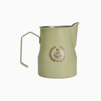 Non-Stick Latte Art Milk Pitcher for Cappuccino - Haiku Brew