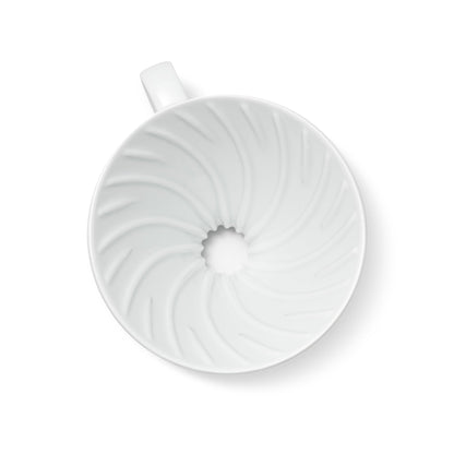 V60 Ceramic Coffee Dripper 02 - White - Haiku Brew