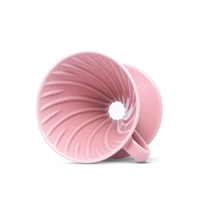 V60 Ceramic Coffee Dripper 02 - Pink - Haiku Brew